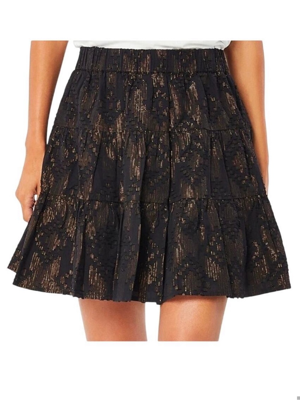 Roller Rabbit Ashton Lurex Skirt